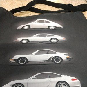 Pixels Porsche Canvas Tote Bag
